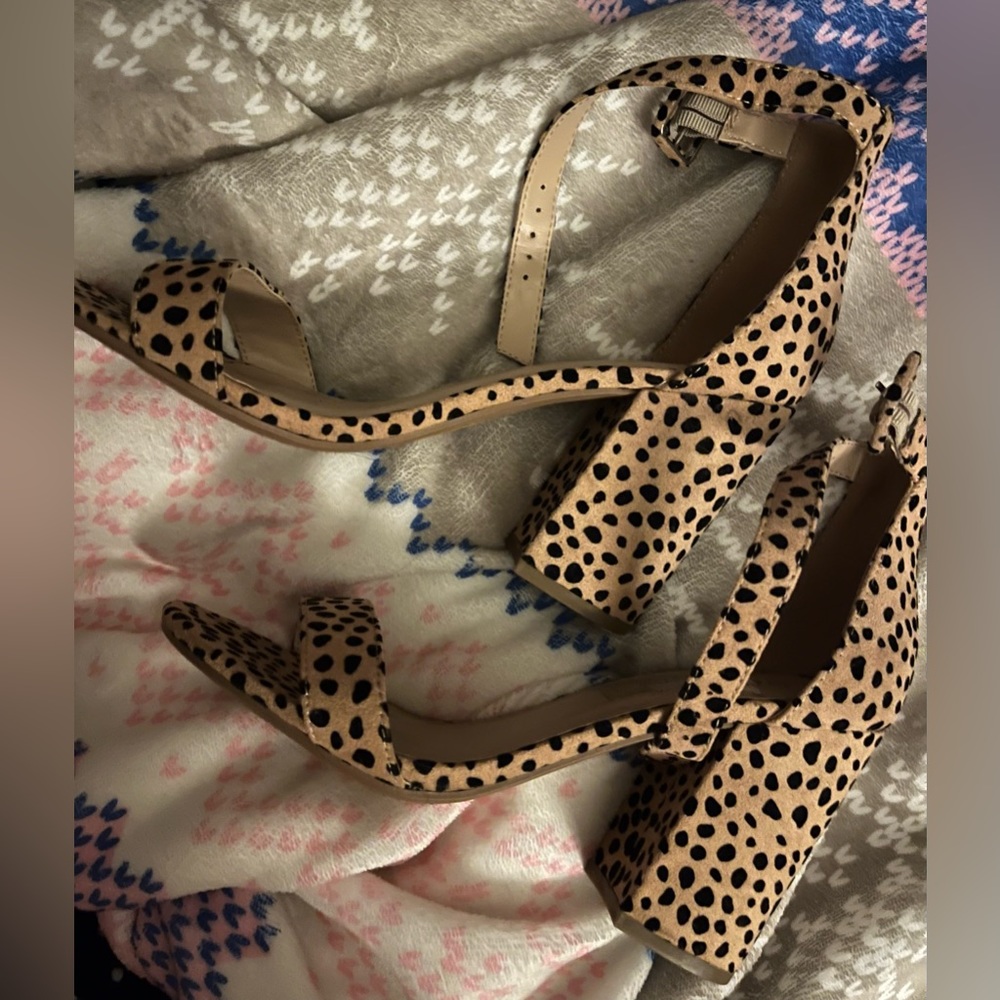Cheetah heels